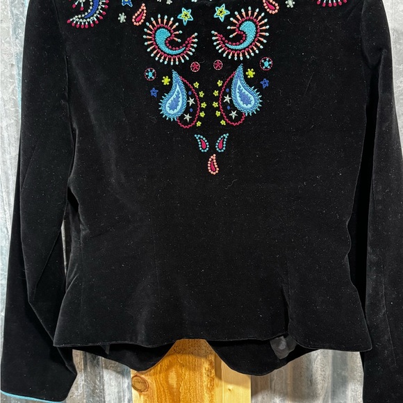Double D Ranch Beautifully Embroidered Vintage Jacket - Picture 2 of 2